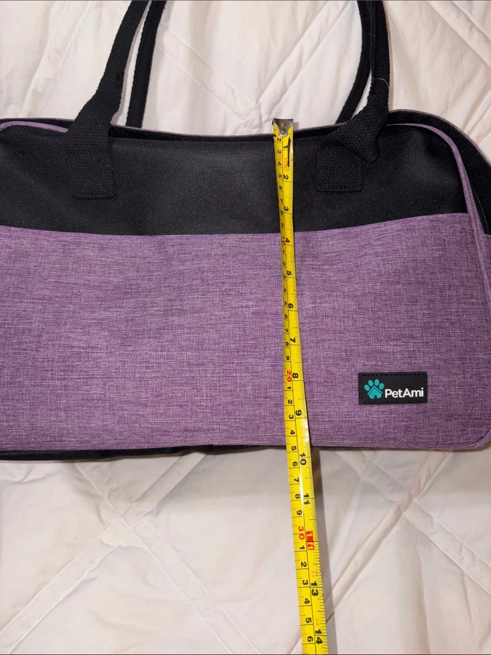 Nwt Pet Ami Soft Sided Pet Carrier Travel Bag Blue Airline Approved OS